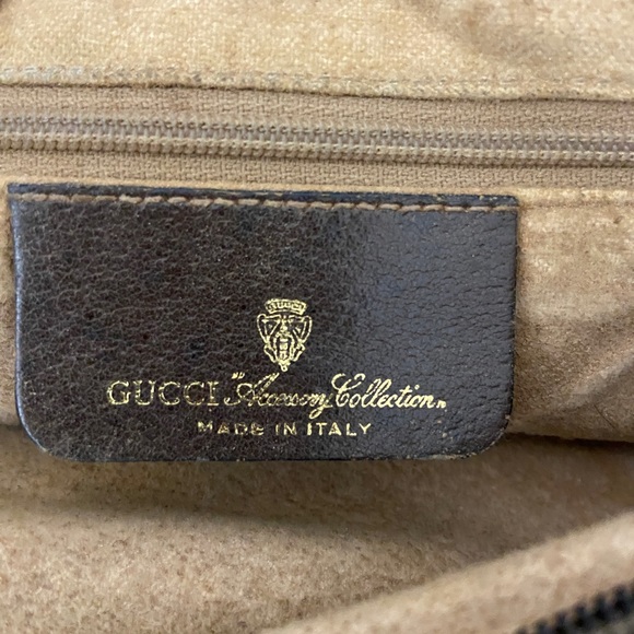 100% AUTHENTIC & VINTAGE GUCCI shoulder bag or clutch with strap! Classic Item! - Picture 3 of 6